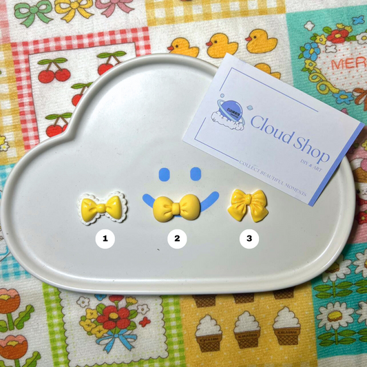Fiocchi charms gialli