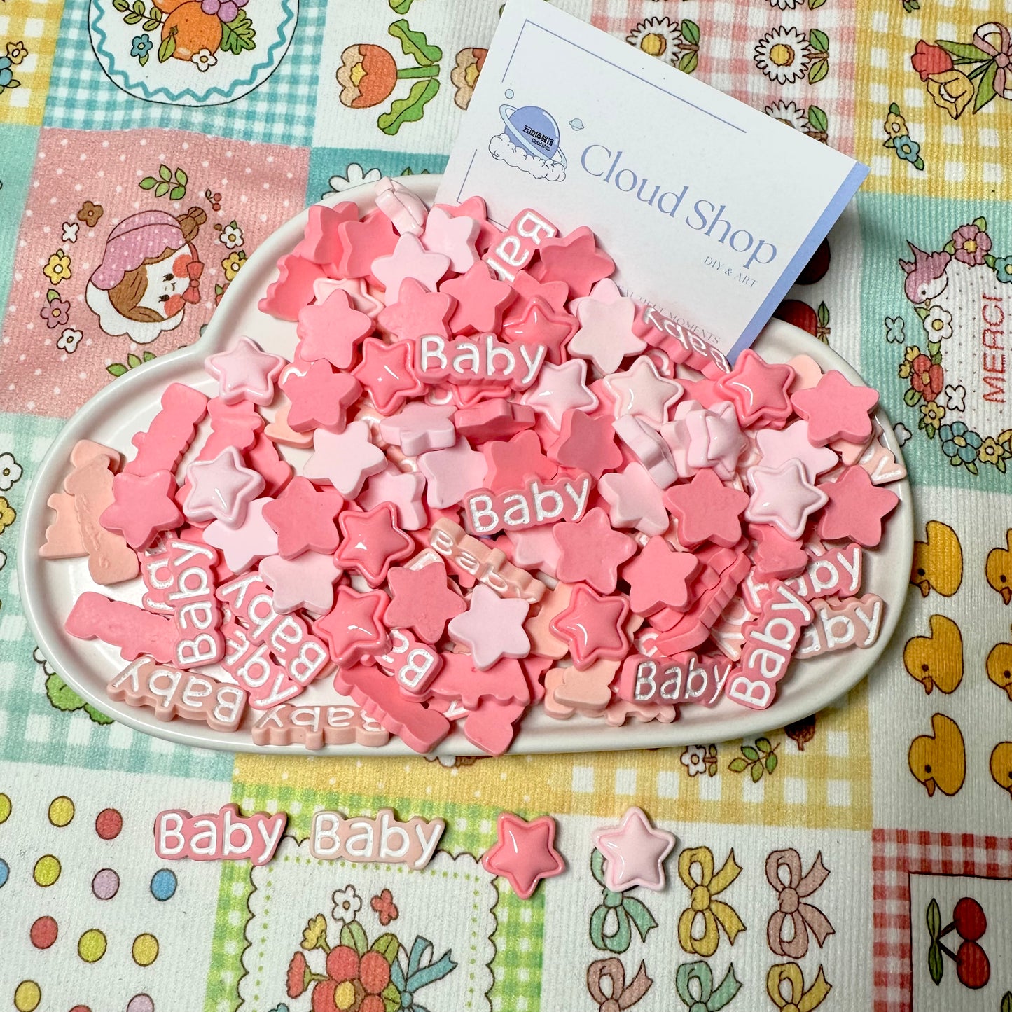 Charms rosa