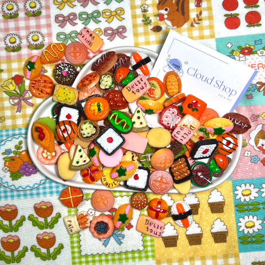 Cibo charms kit 5 pezzi